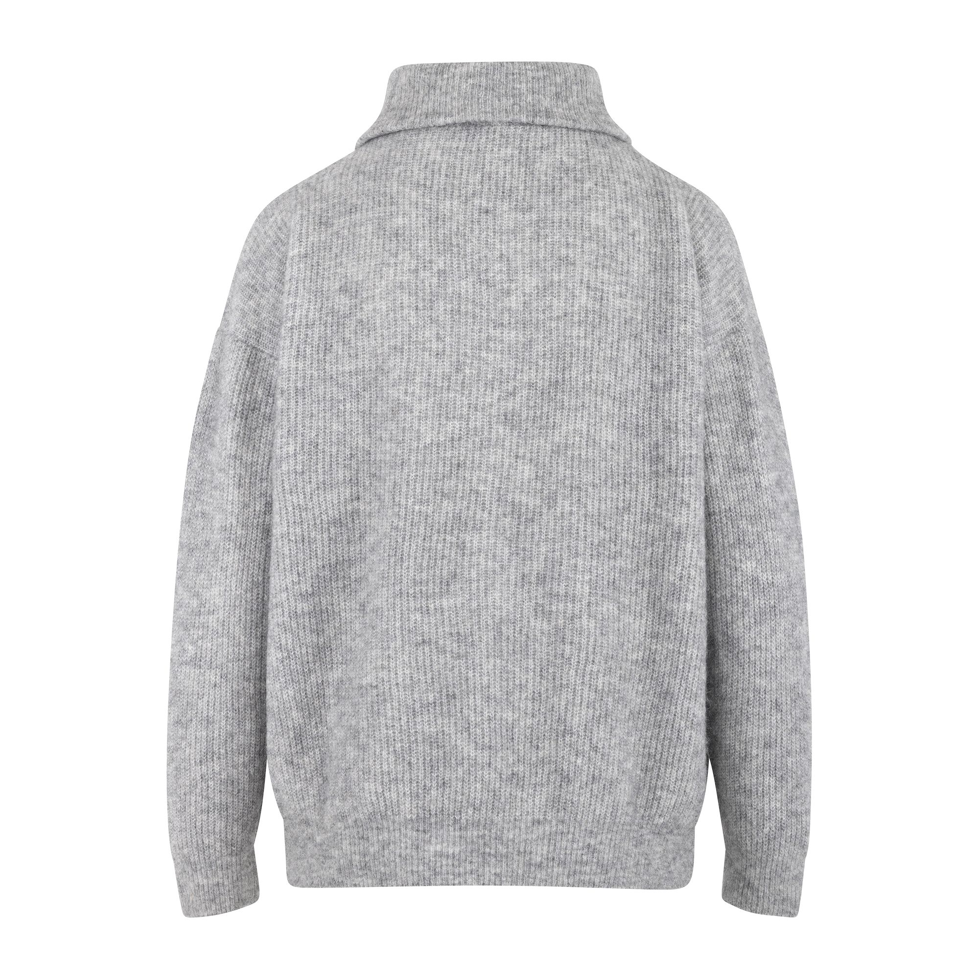 Urban Pioneers Female Alana Half-zip SWEATER GREY MELANGE
