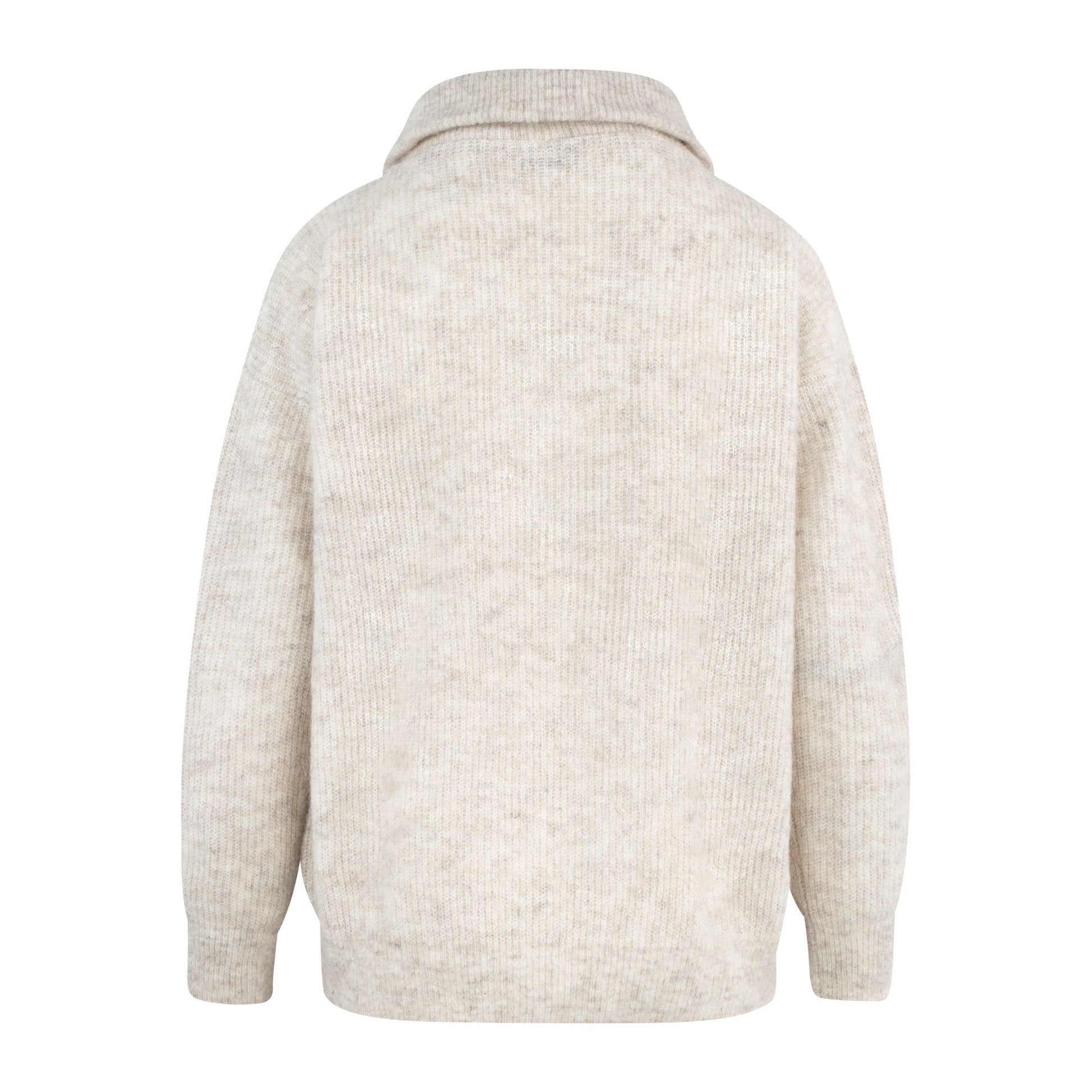 Urban Pioneers Female Alana Half-zip SWEATER SAND