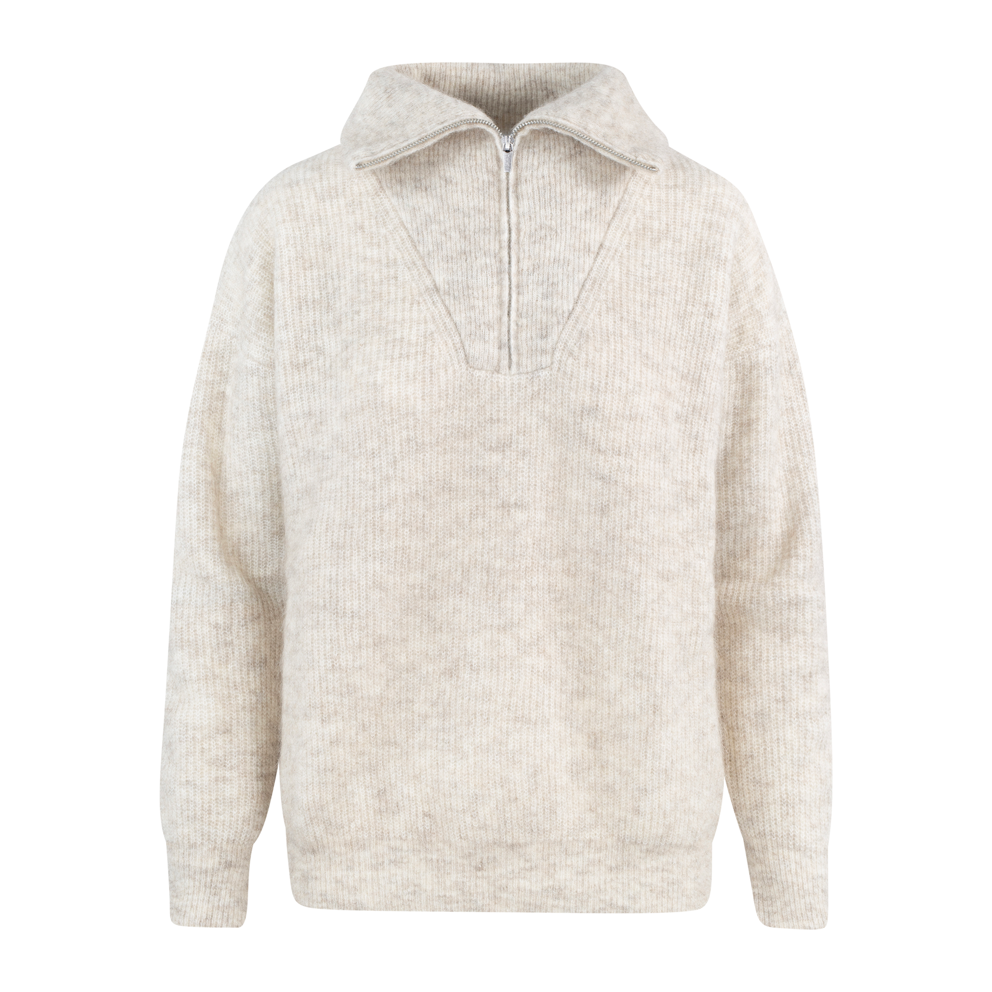 Urban Pioneers Female Alana Half-zip SWEATER SAND
