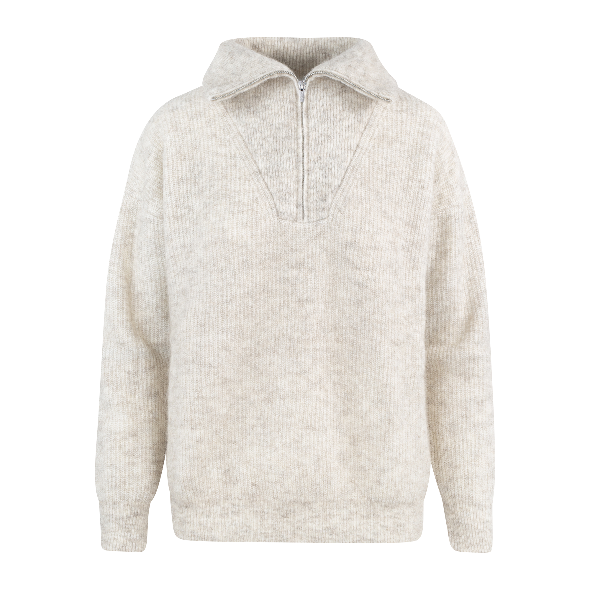 Urban Pioneers Female Alana Half-zip SWEATER SAND