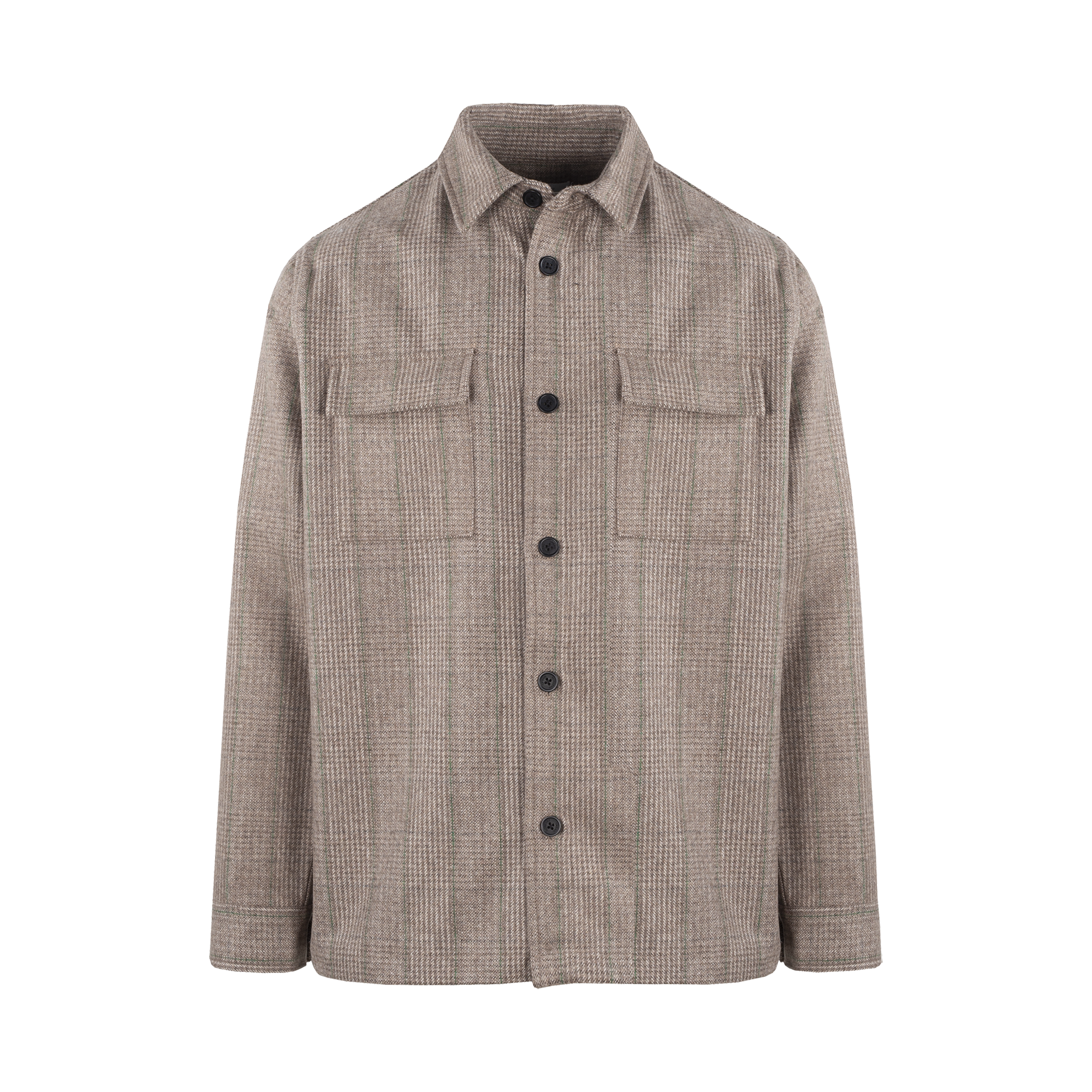 Urban Pioneers Male Ali Overshirt OVERSHIRT BROWN CHECK