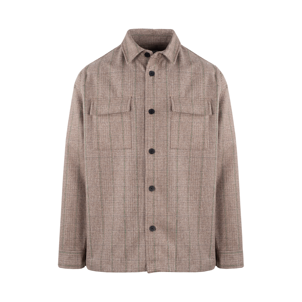 Urban Pioneers Male Ali Overshirt OVERSHIRT BROWN CHECK