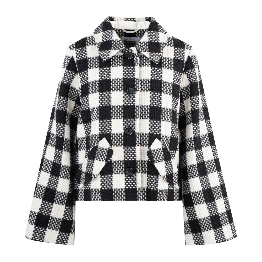 Urban Pioneers Female Anja Jacket JACKET BLACK / CREAM