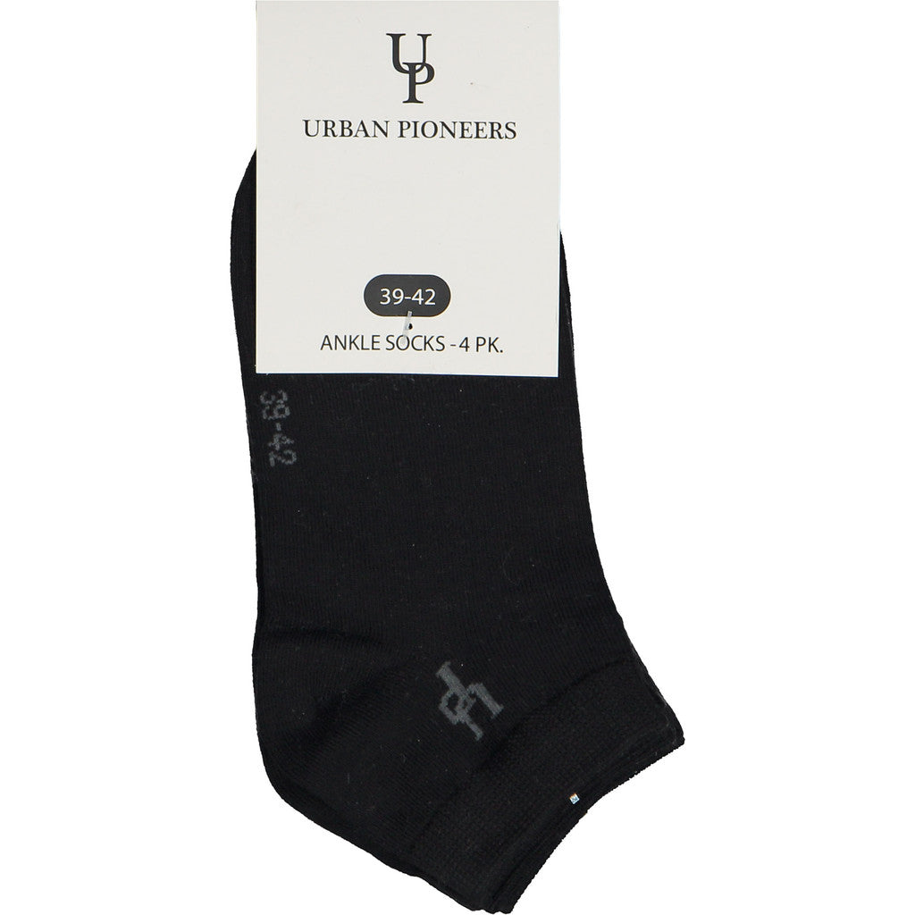 Urban Pioneers Uni Ankle Socks SOCKS BLACK