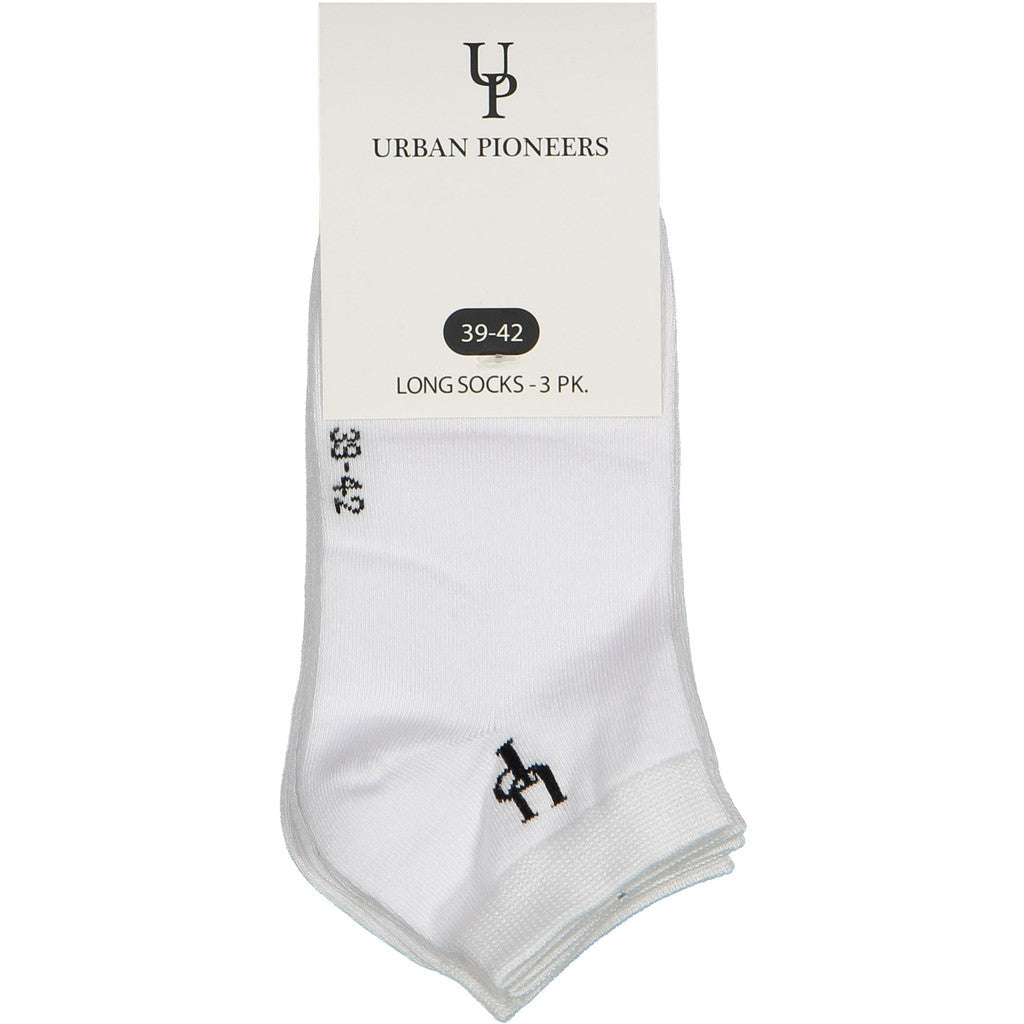 Urban Pioneers Uni Ankle Socks SOCKS WHITE
