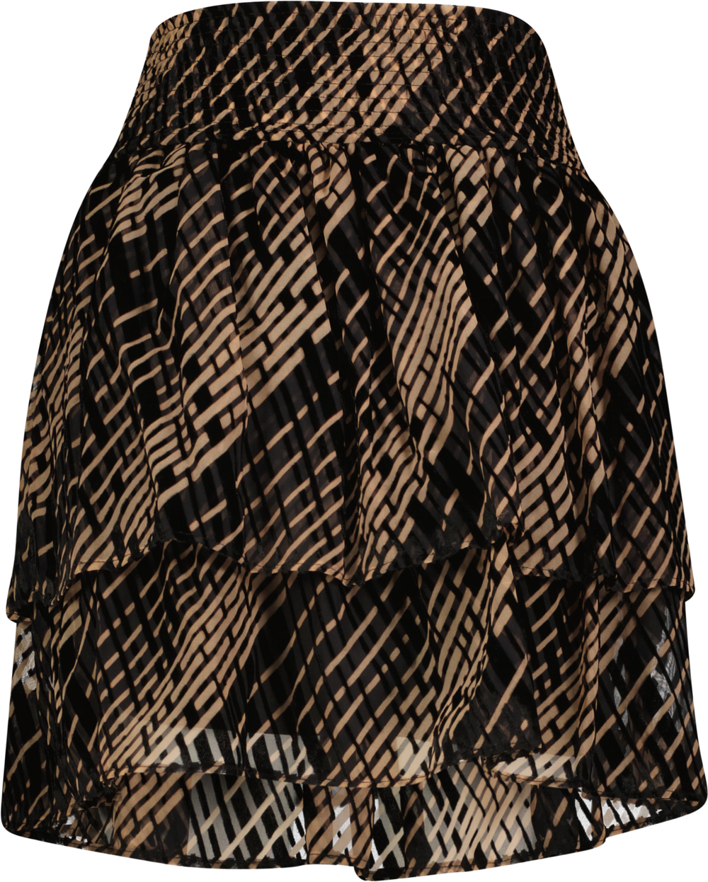 Urban Pioneers Female Ariel Skirt SKIRT BLACK AOP