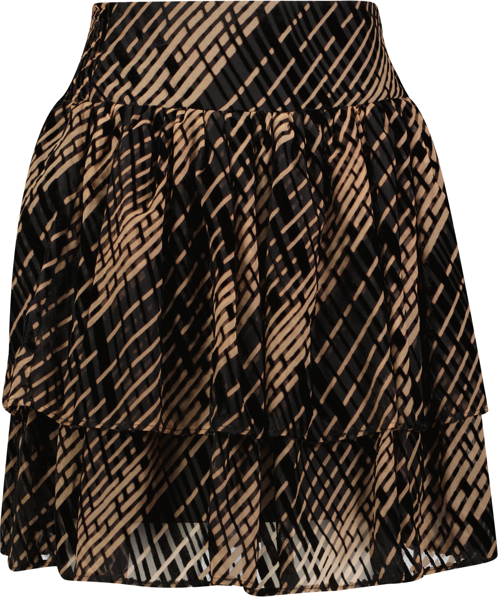 Urban Pioneers Female Ariel Skirt SKIRT BLACK AOP