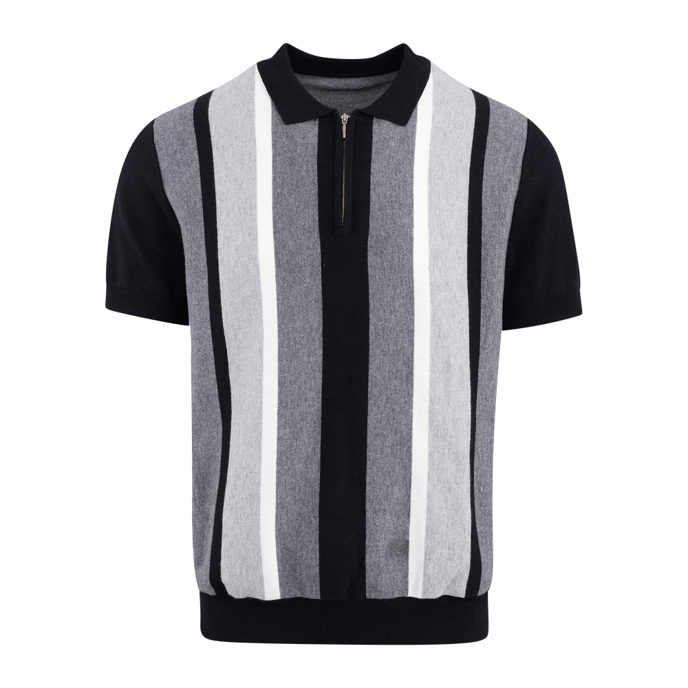 Urban Pioneers Male Arnold Pique PIQUE BLACK MULTI