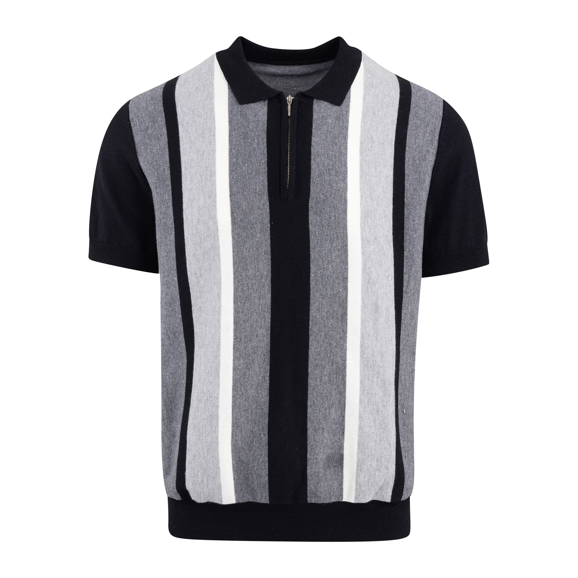 Urban Pioneers Male Arnold Pique PIQUE BLACK MULTI