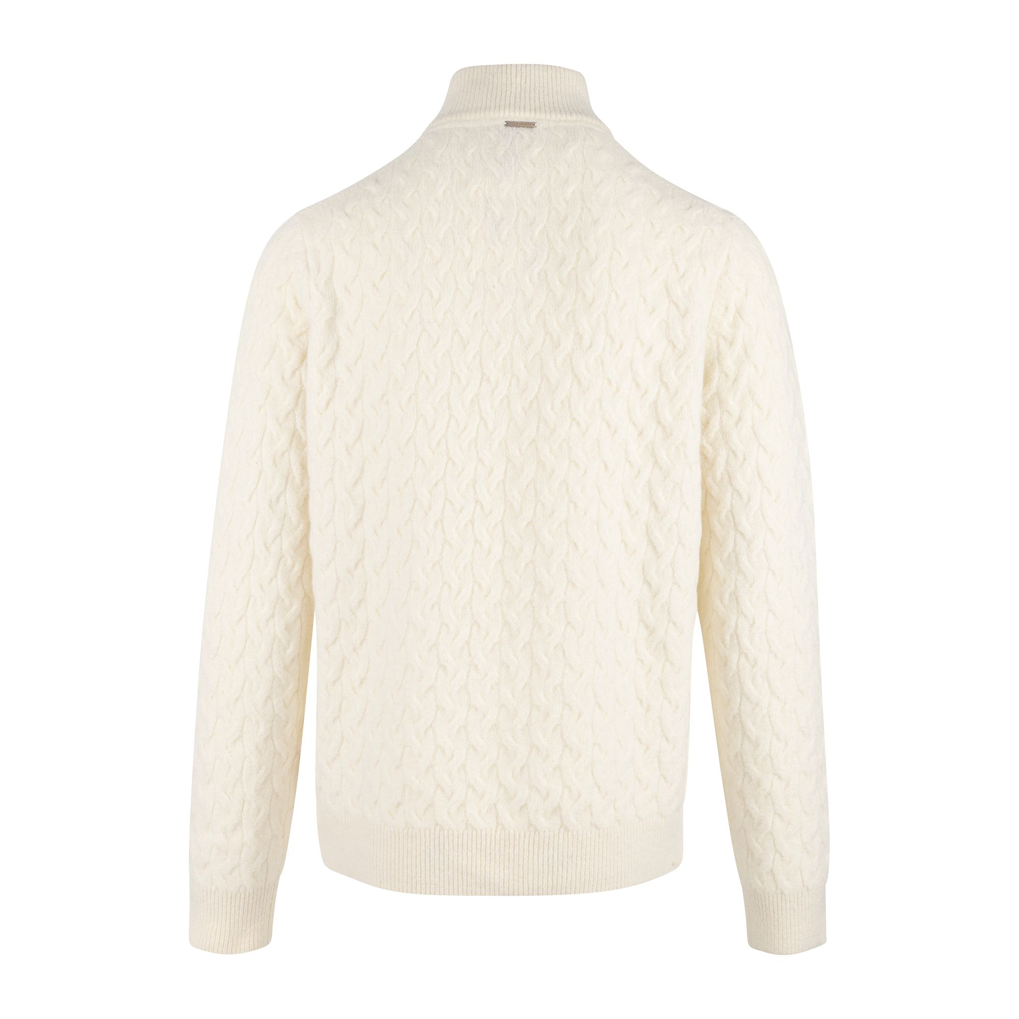 Urban Pioneers Male Aston Half-zip SWEATER CREAM