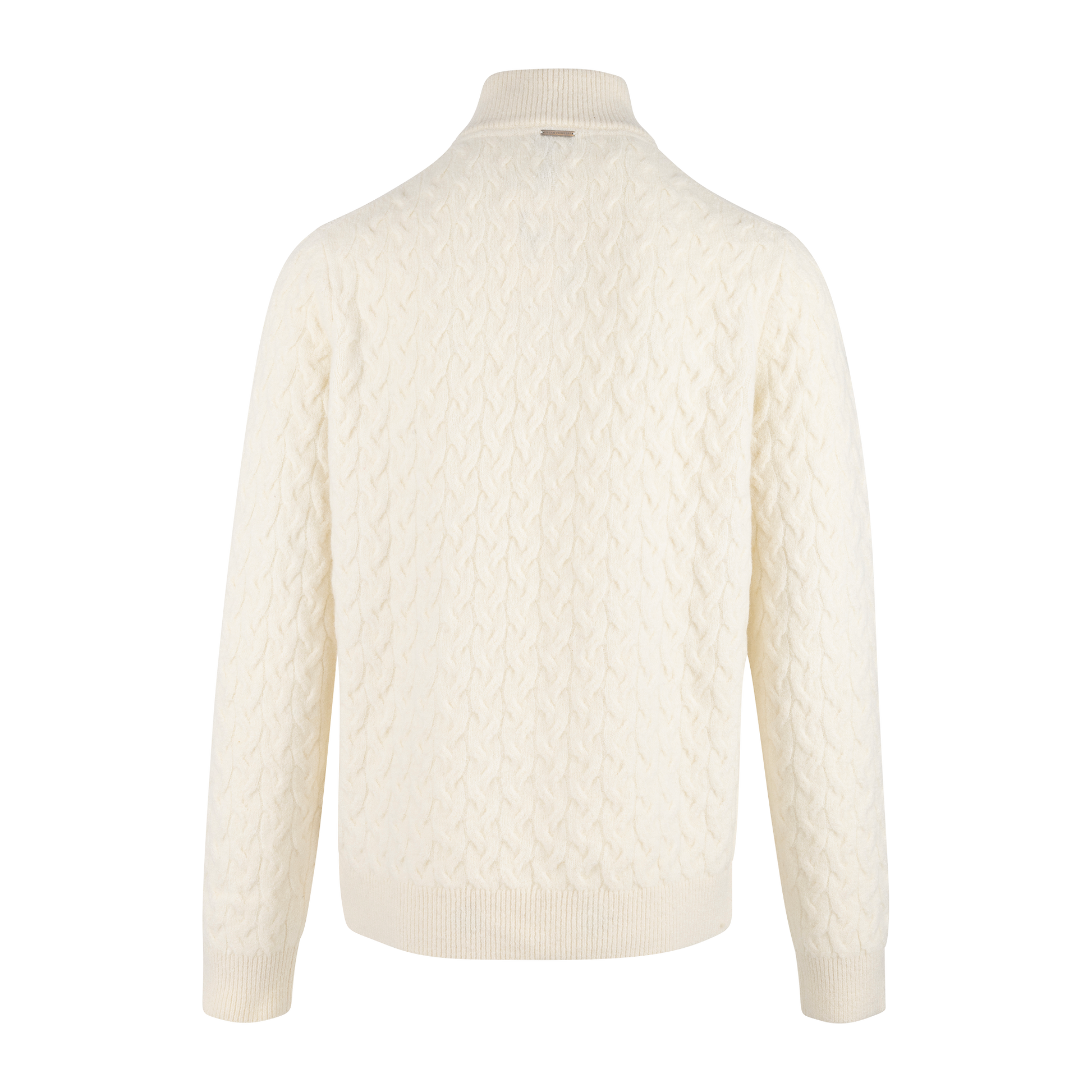 Urban Pioneers Male Aston Half-zip SWEATER CREAM