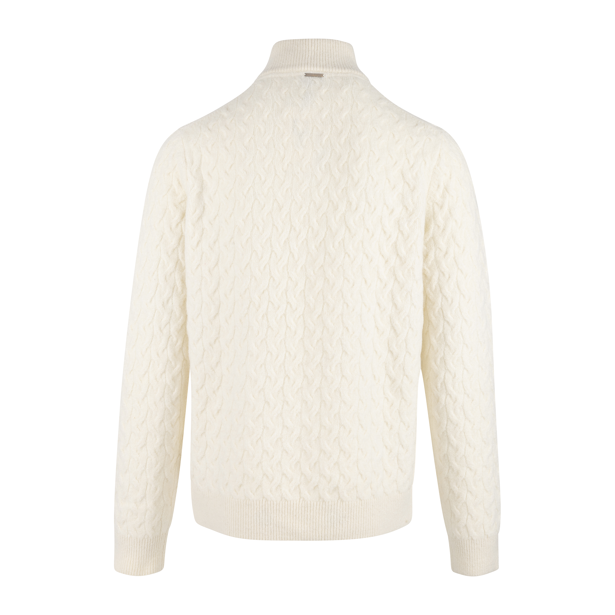 Urban Pioneers Male Aston Half-zip SWEATER CREAM