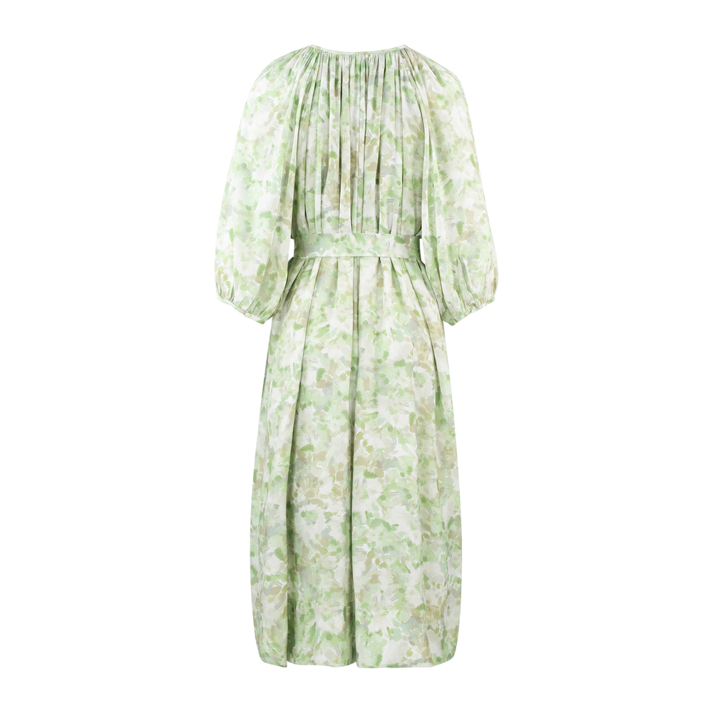 Urban Pioneers Female Athena Dress DRESS GREEN AOP