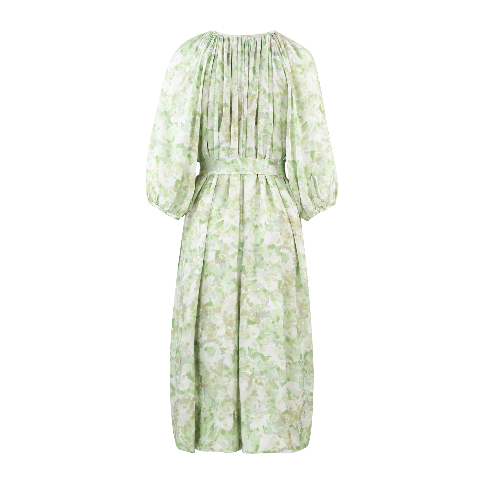 Urban Pioneers Female Athena Dress DRESS GREEN AOP