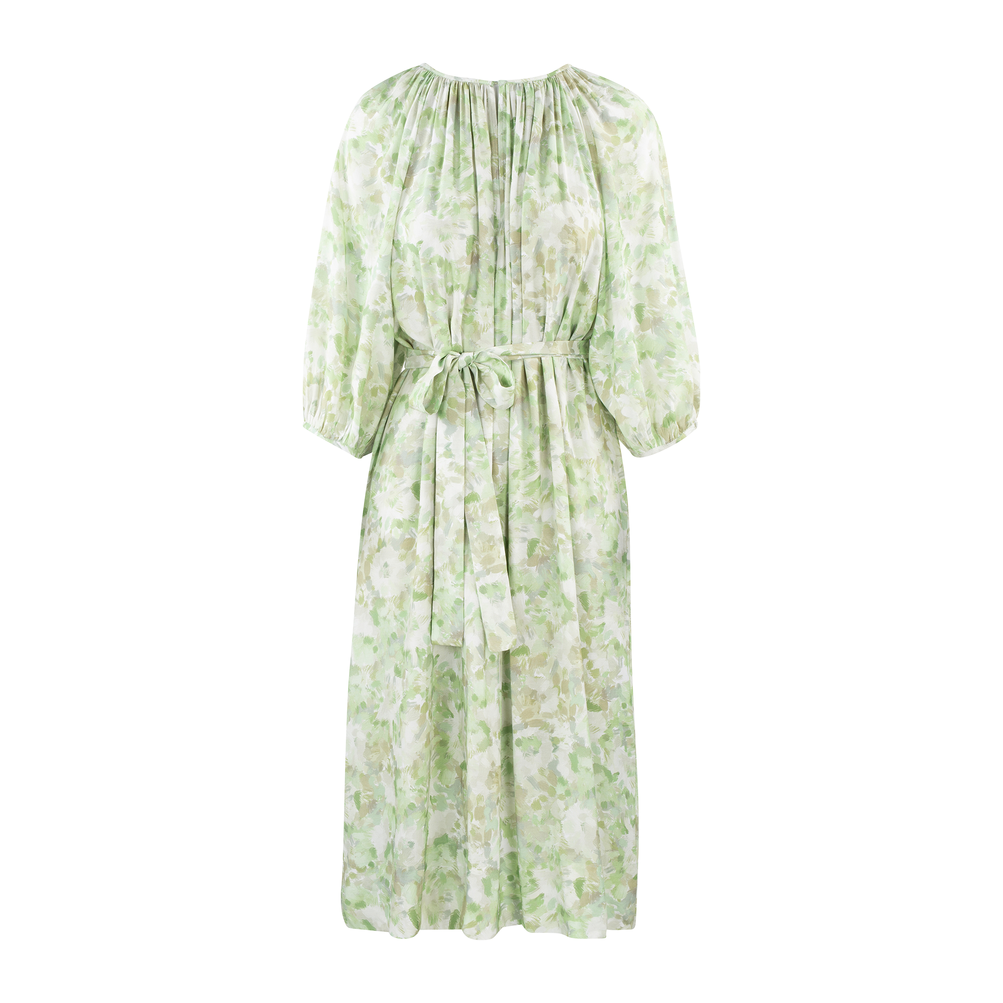 Urban Pioneers Female Athena Dress DRESS GREEN AOP