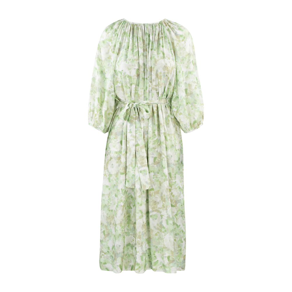 Urban Pioneers Female Athena Dress DRESS GREEN AOP