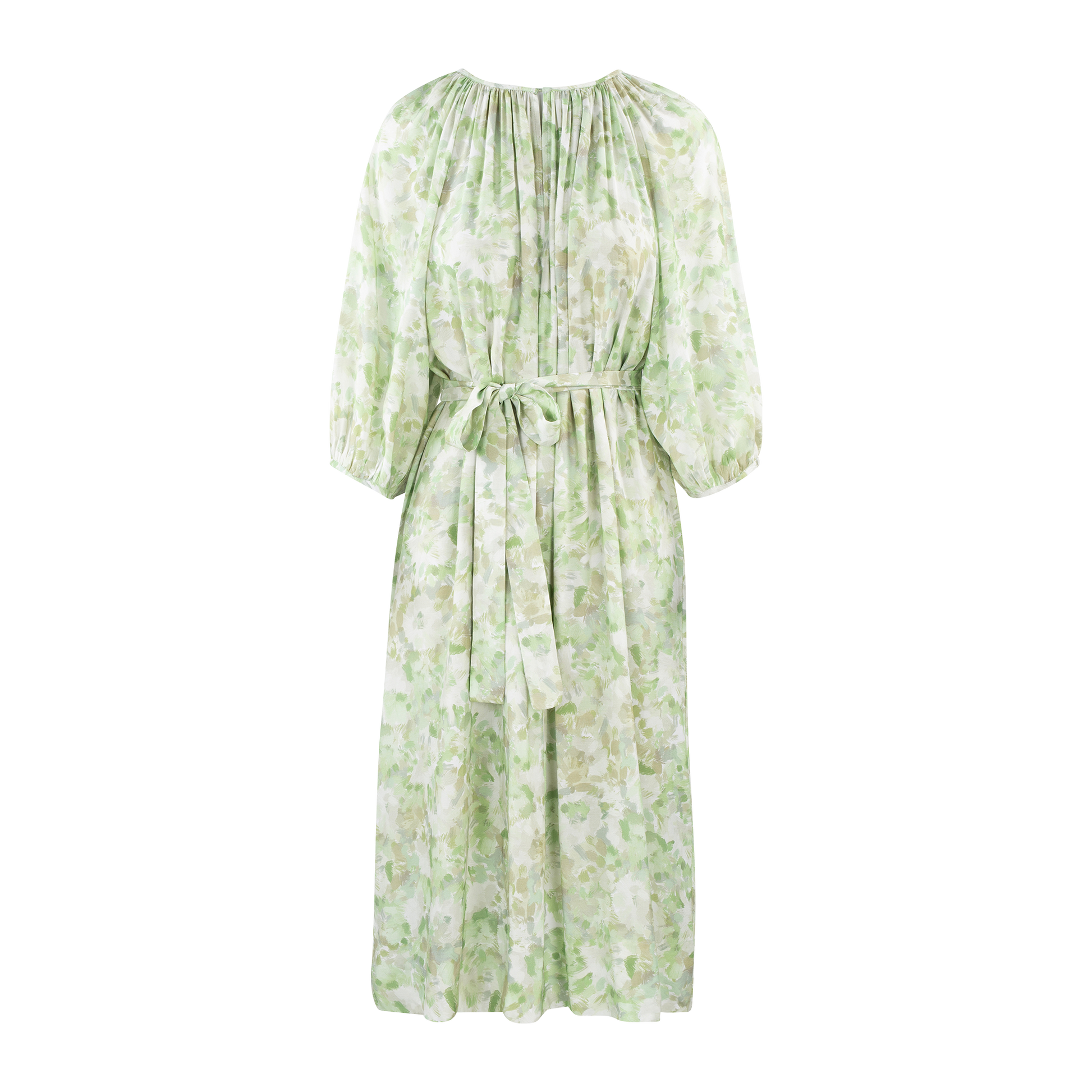 Urban Pioneers Female Athena Dress DRESS GREEN AOP