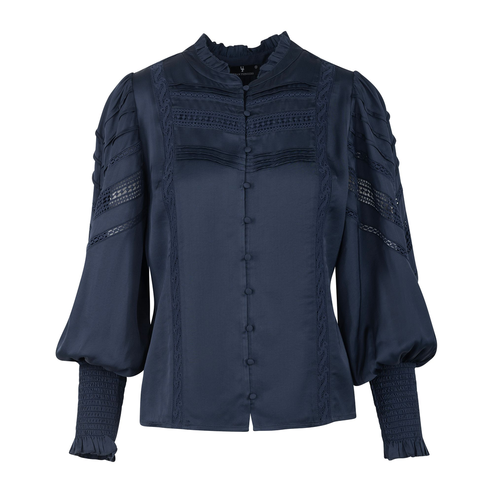 Urban Pioneers Female Augusta Blouse BLOUSE MIDNIGHT BLUE