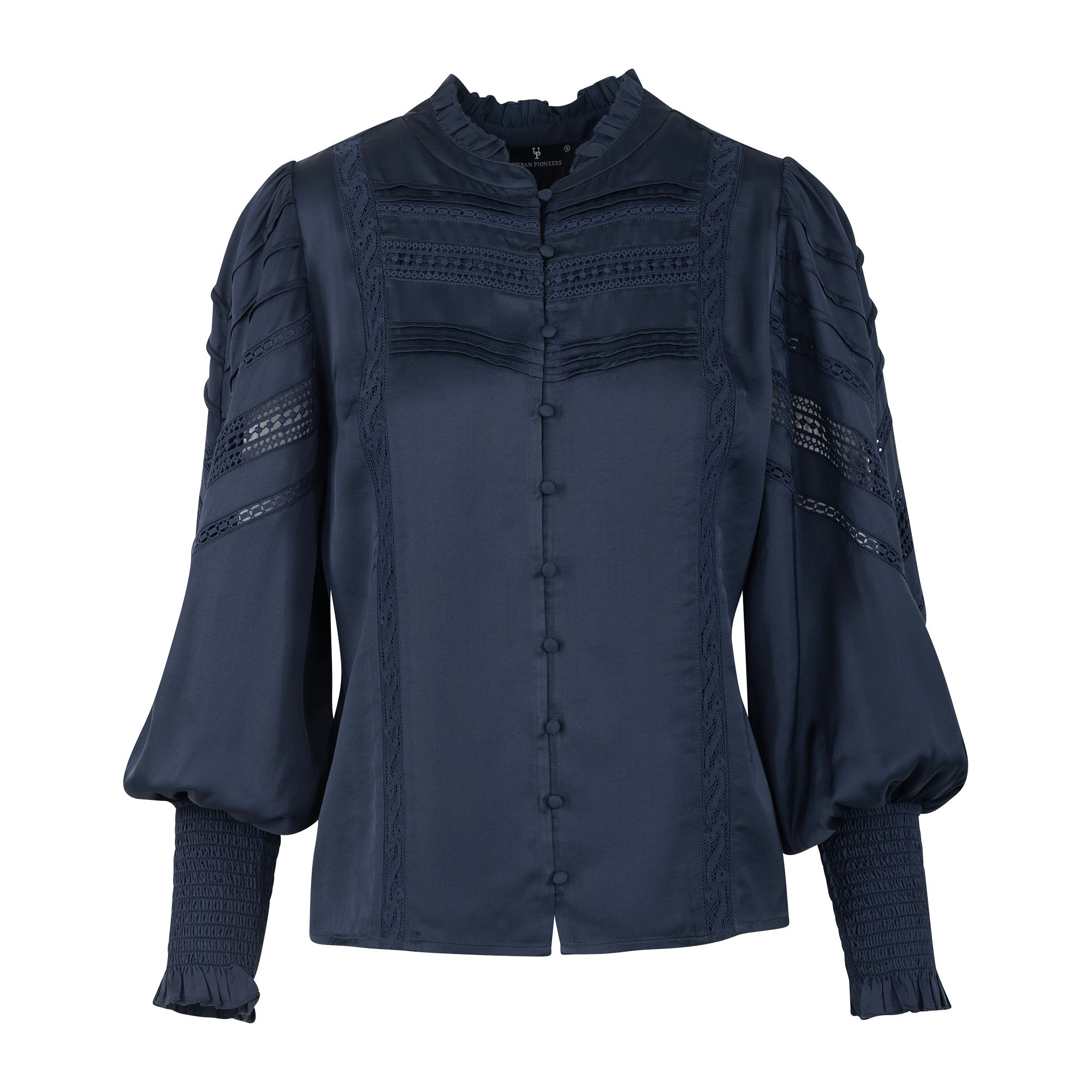 Urban Pioneers Female Augusta Blouse BLOUSE MIDNIGHT BLUE
