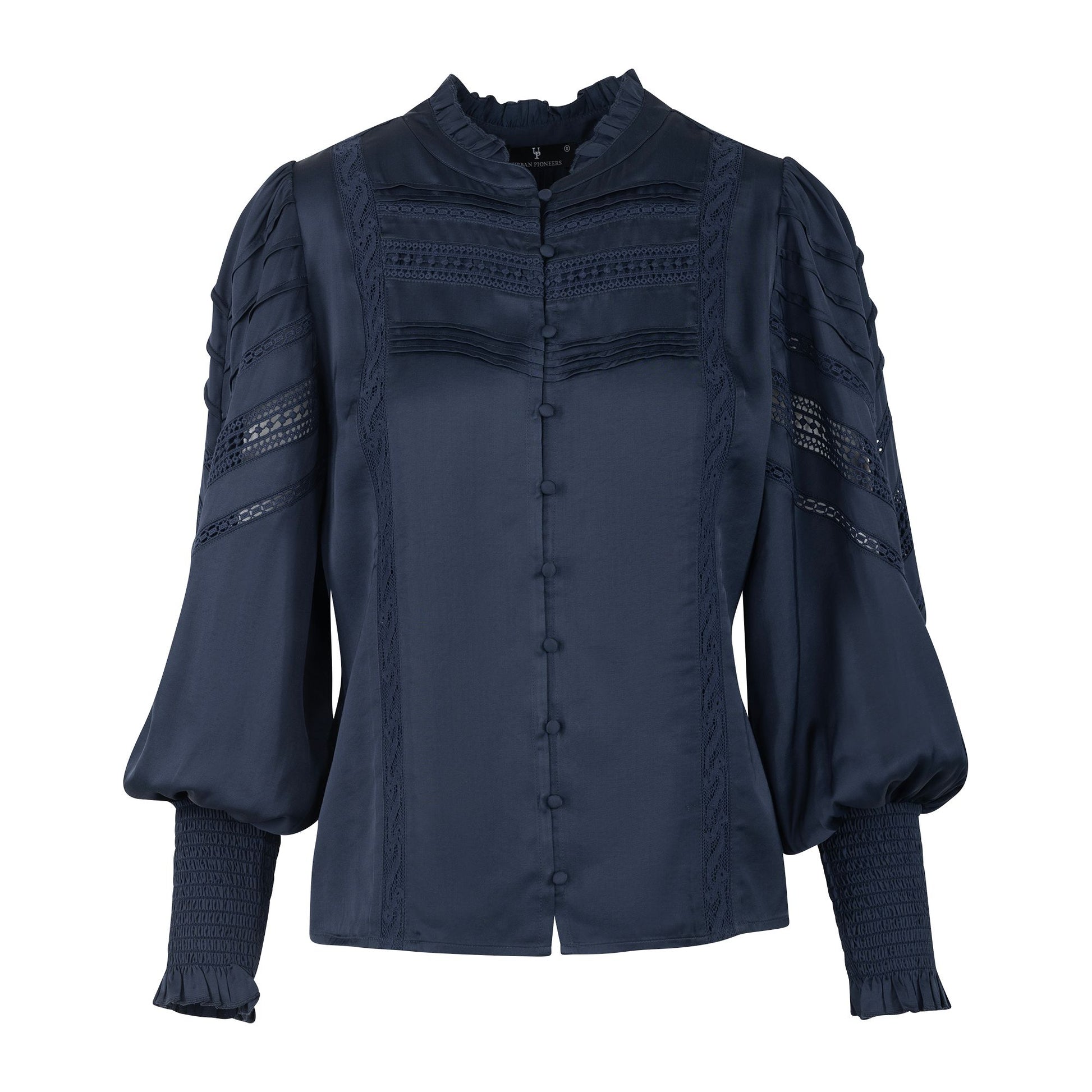 Urban Pioneers Female Augusta Blouse BLOUSE MIDNIGHT BLUE