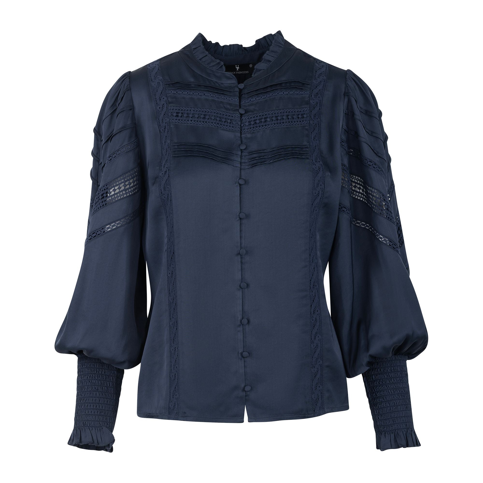 Urban Pioneers Female Augusta Blouse BLOUSE MIDNIGHT BLUE