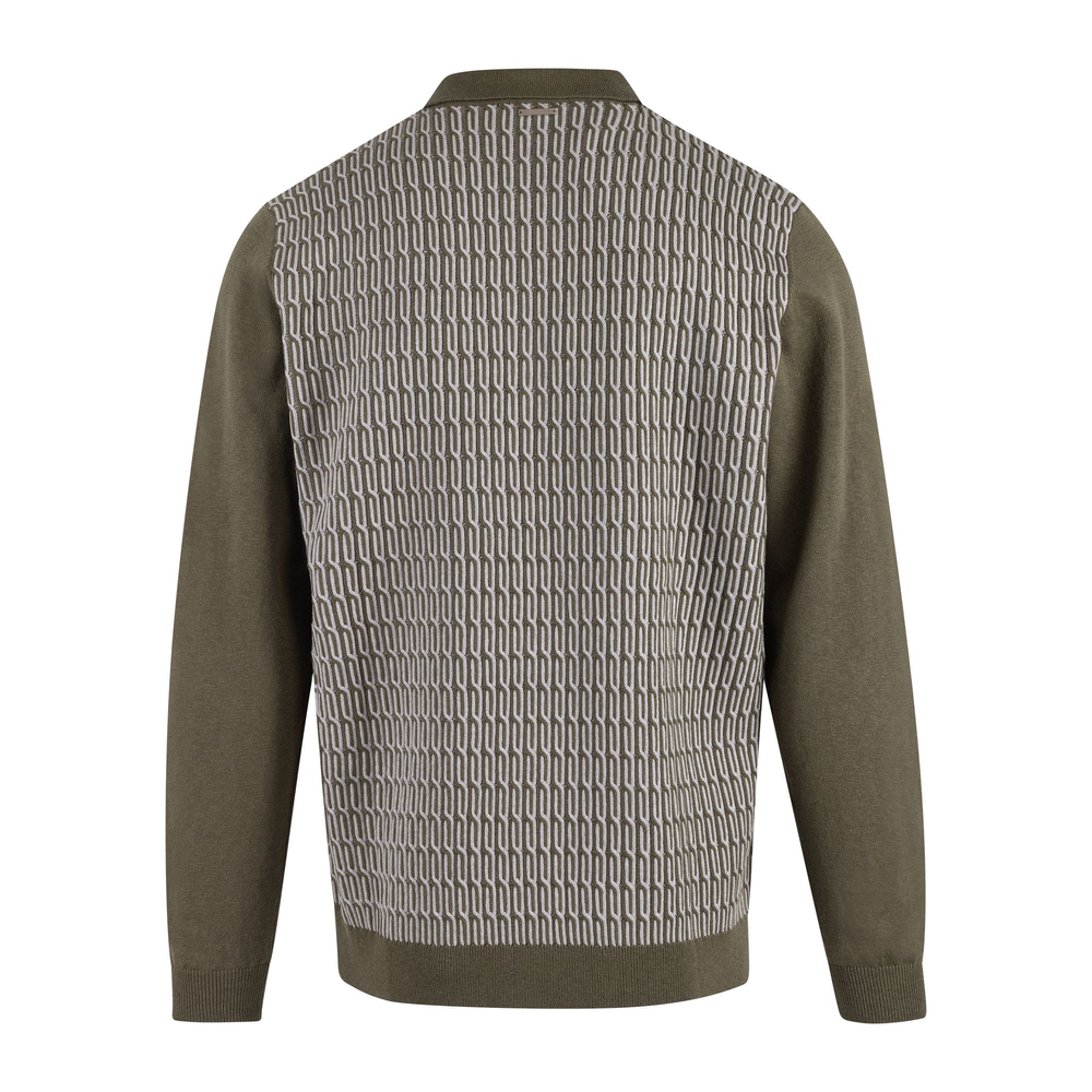 Urban Pioneers Male Balin Half-zip SWEATER DUSTY OLIVE