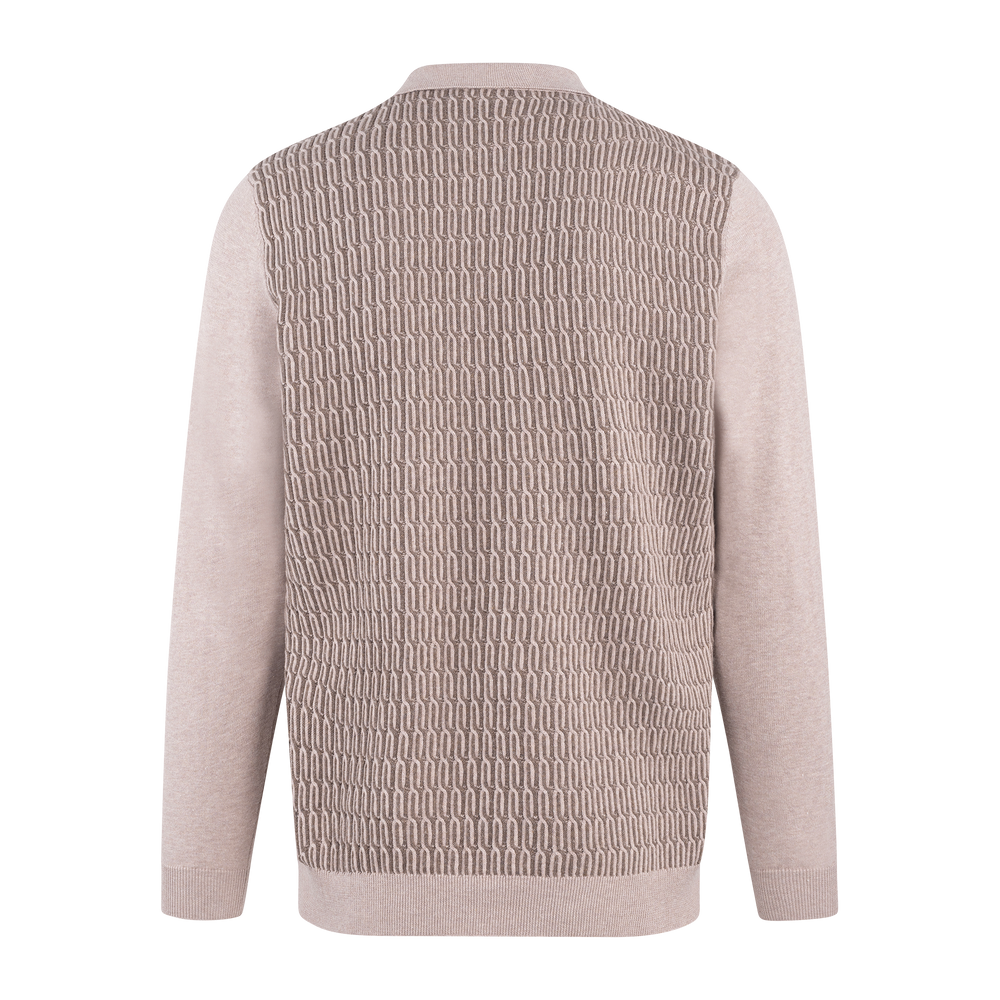 Urban Pioneers Male Balin Half-zip SWEATER SAND