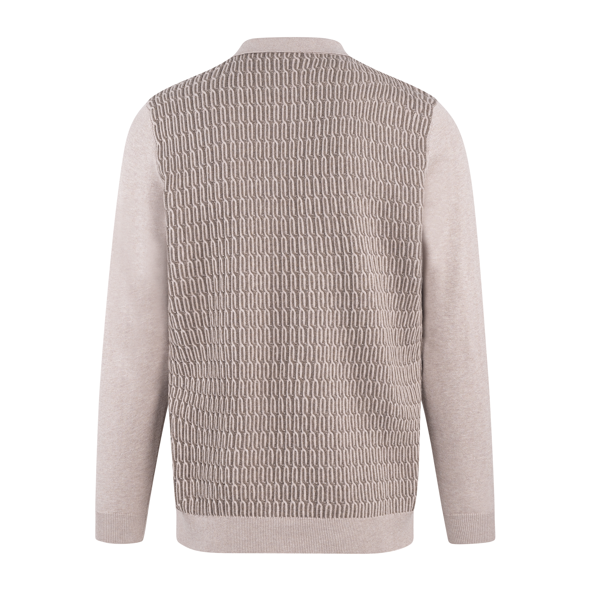 Urban Pioneers Male Balin Half-zip SWEATER SAND