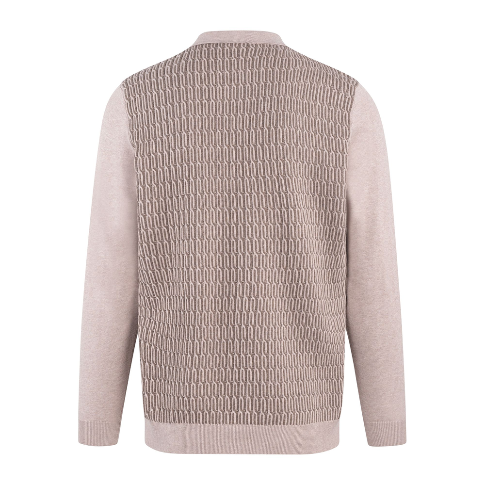 Urban Pioneers Male Balin Half-zip SWEATER SAND