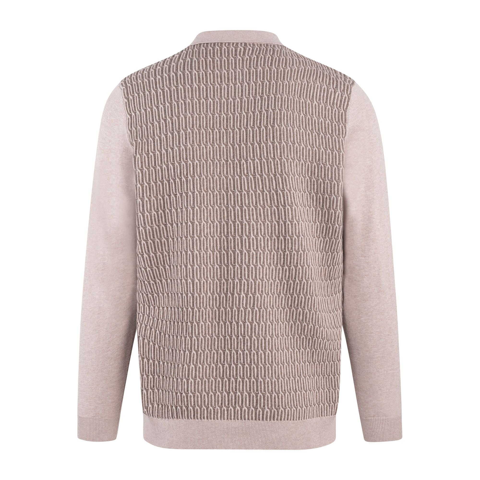 Urban Pioneers Male Balin Half-zip SWEATER SAND