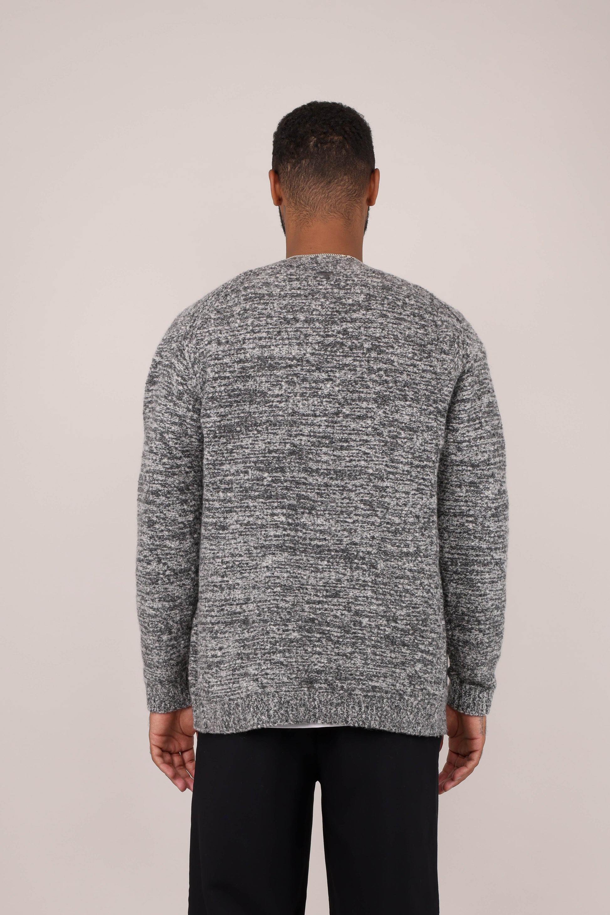 Urban Pioneers Male Benne Cardigan CARDIGAN GREY MELANGE