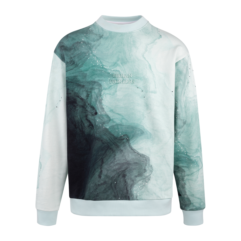 Urban Pioneers Male Bernstein Sweatshirt SWEATER DEEP OCEAN AOP