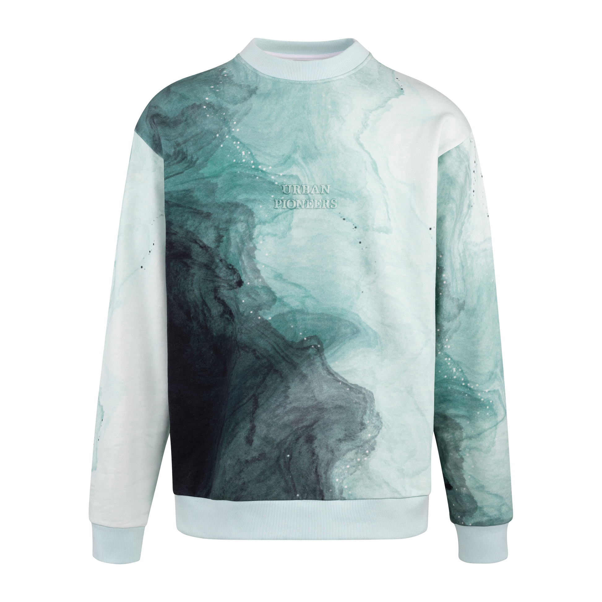 Urban Pioneers Male Bernstein Sweatshirt SWEATER DEEP OCEAN AOP