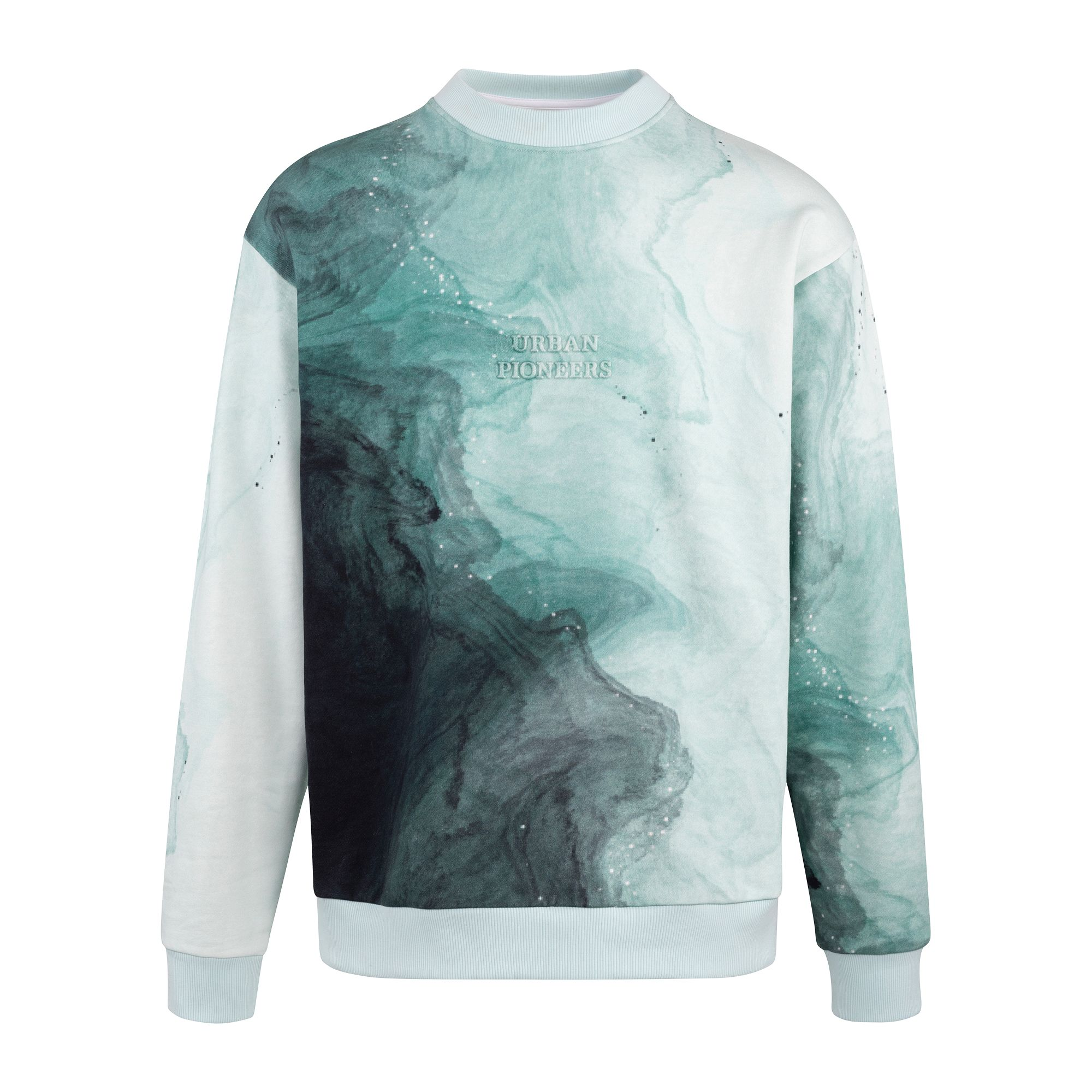Urban Pioneers Male Bernstein Sweatshirt SWEATER DEEP OCEAN AOP