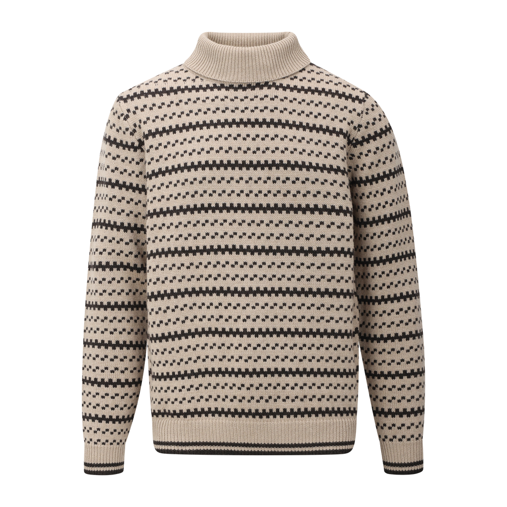 Urban Pioneers Male Bjarni Turtleneck SWEATER SAND MULTI