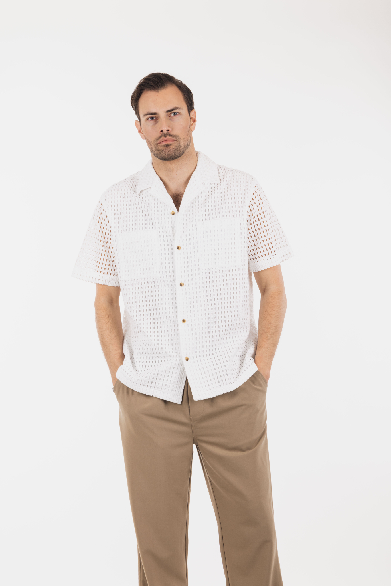 Urban Pioneers Male Brooks Shirt SHIRT WHITE