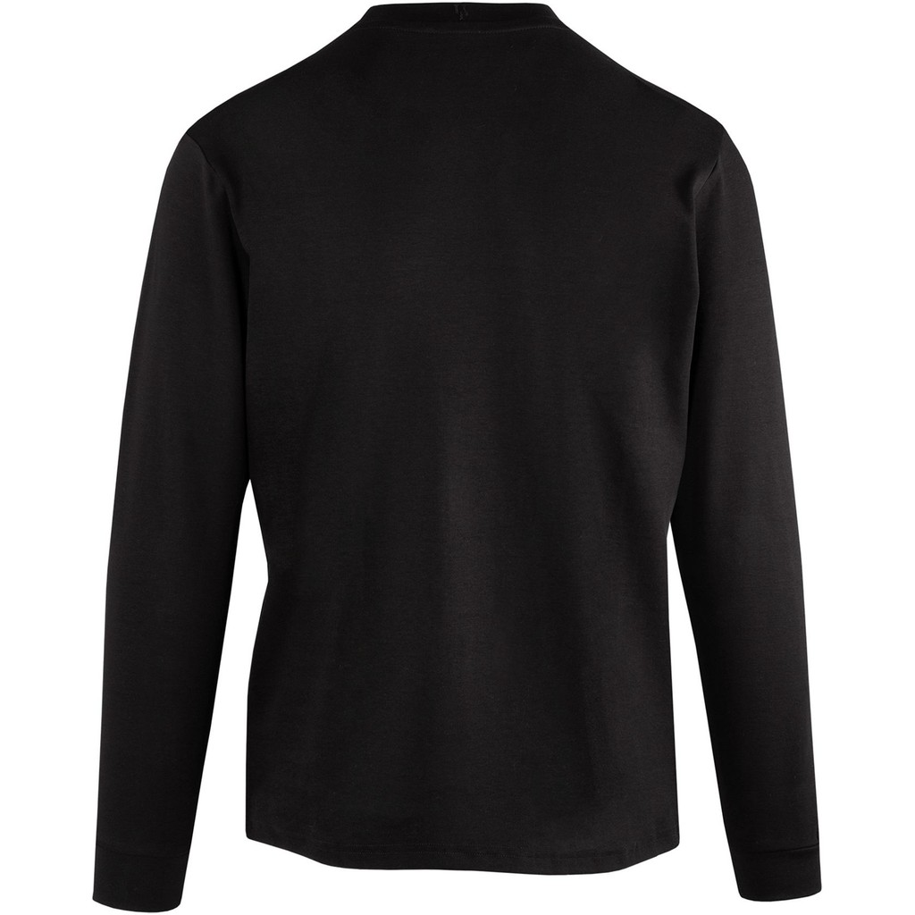 Urban Pioneers Male Bruno LS Tee T-SHIRT BLACK