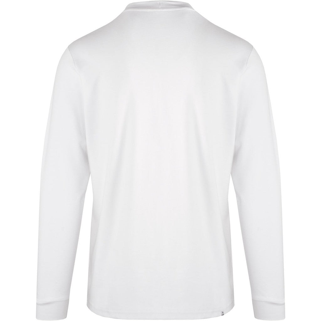 Urban Pioneers Male Bruno LS Tee T-SHIRT WHITE