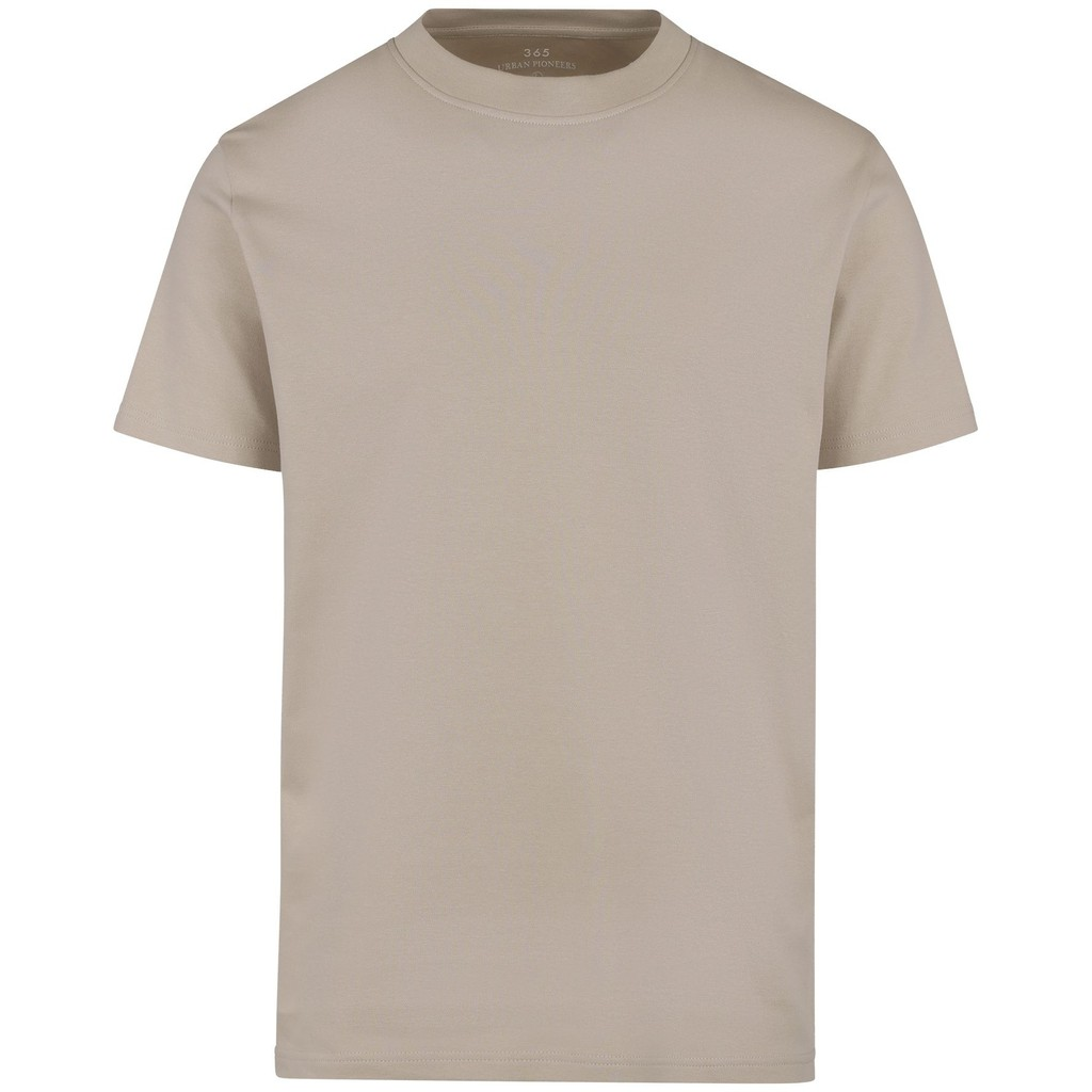 Urban Pioneers Male Bruno R-neck Tee T-SHIRT LIGHT SAND