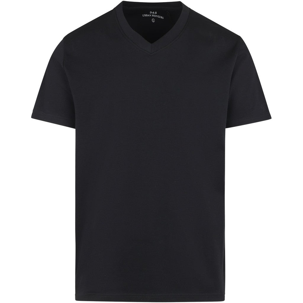Urban Pioneers Male Bruno V-neck Tee T-SHIRT BLACK