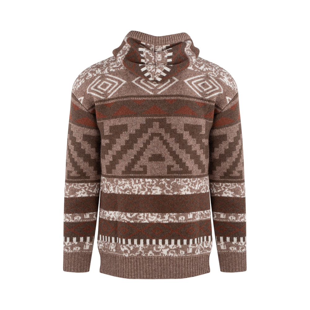 Urban Pioneers Male Calli Hoodie SWEATER BROWN MULTI
