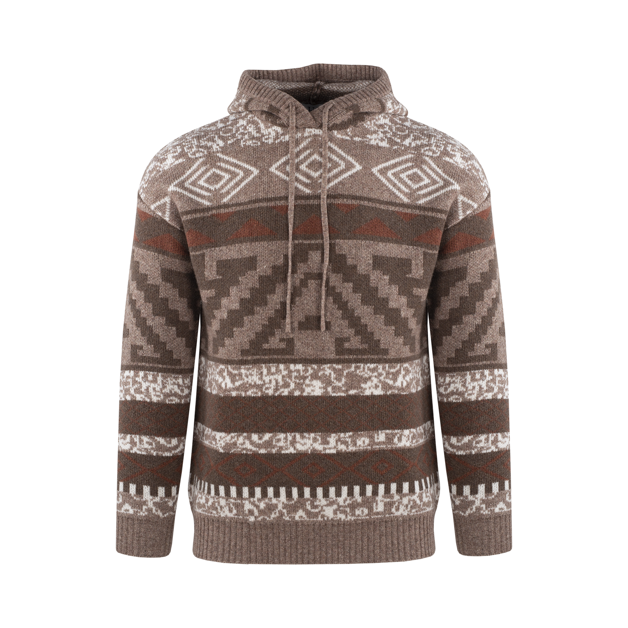 Urban Pioneers Male Calli Hoodie SWEATER BROWN MULTI