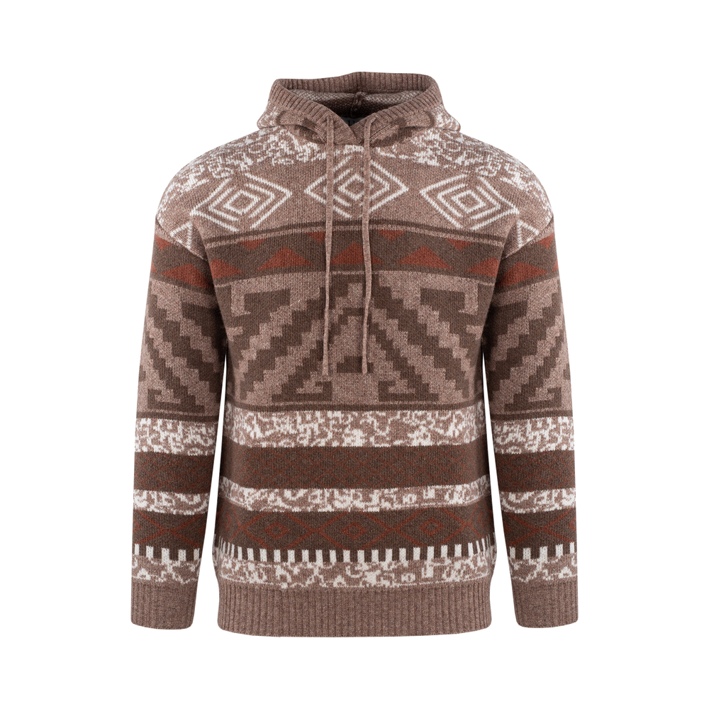 Urban Pioneers Male Calli Hoodie SWEATER BROWN MULTI