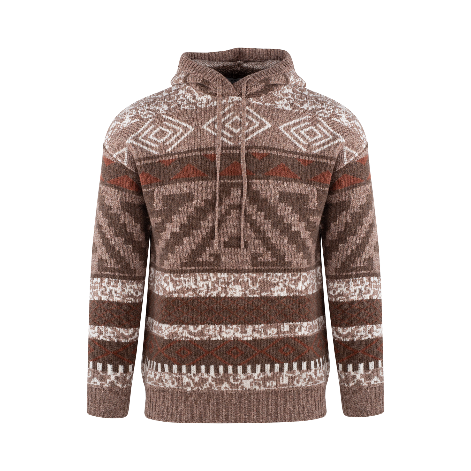 Urban Pioneers Male Calli Hoodie SWEATER BROWN MULTI