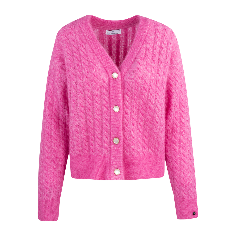 Urban Pioneers Female Carrol Cardigan CARDIGAN SUPER PINK