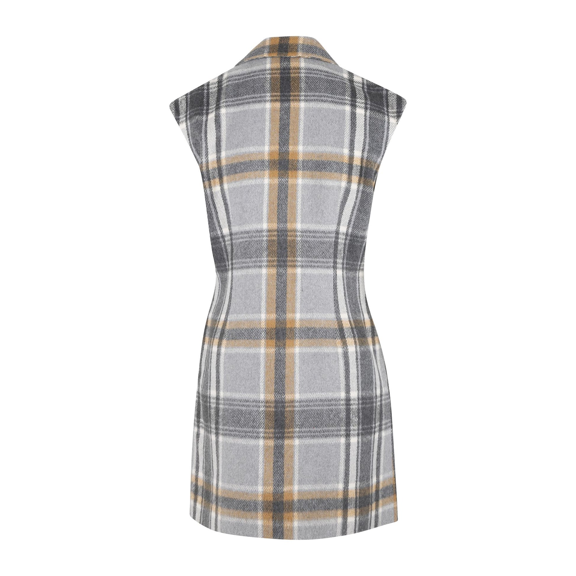 Urban Pioneers Female Chantal Vest VEST GREY CHECK