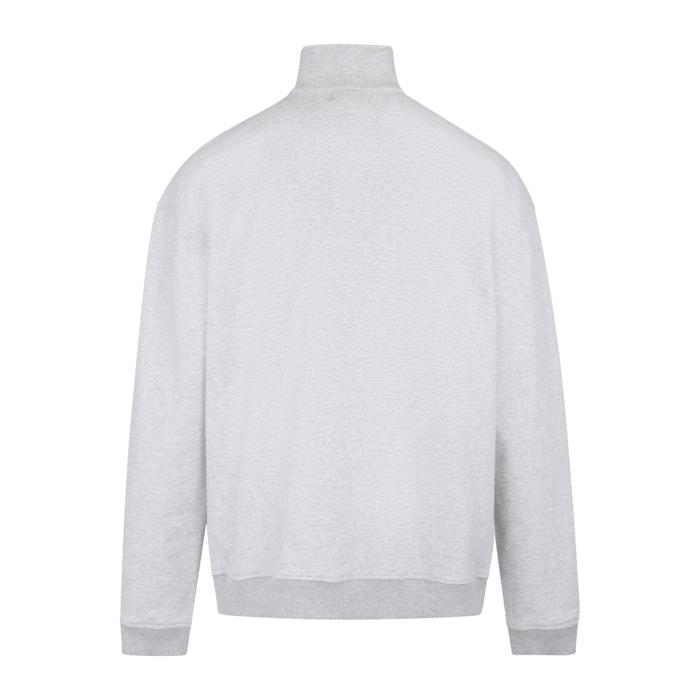 Urban Pioneers Male Chow Half-zip SWEATER LIGHT GREY MELANGE