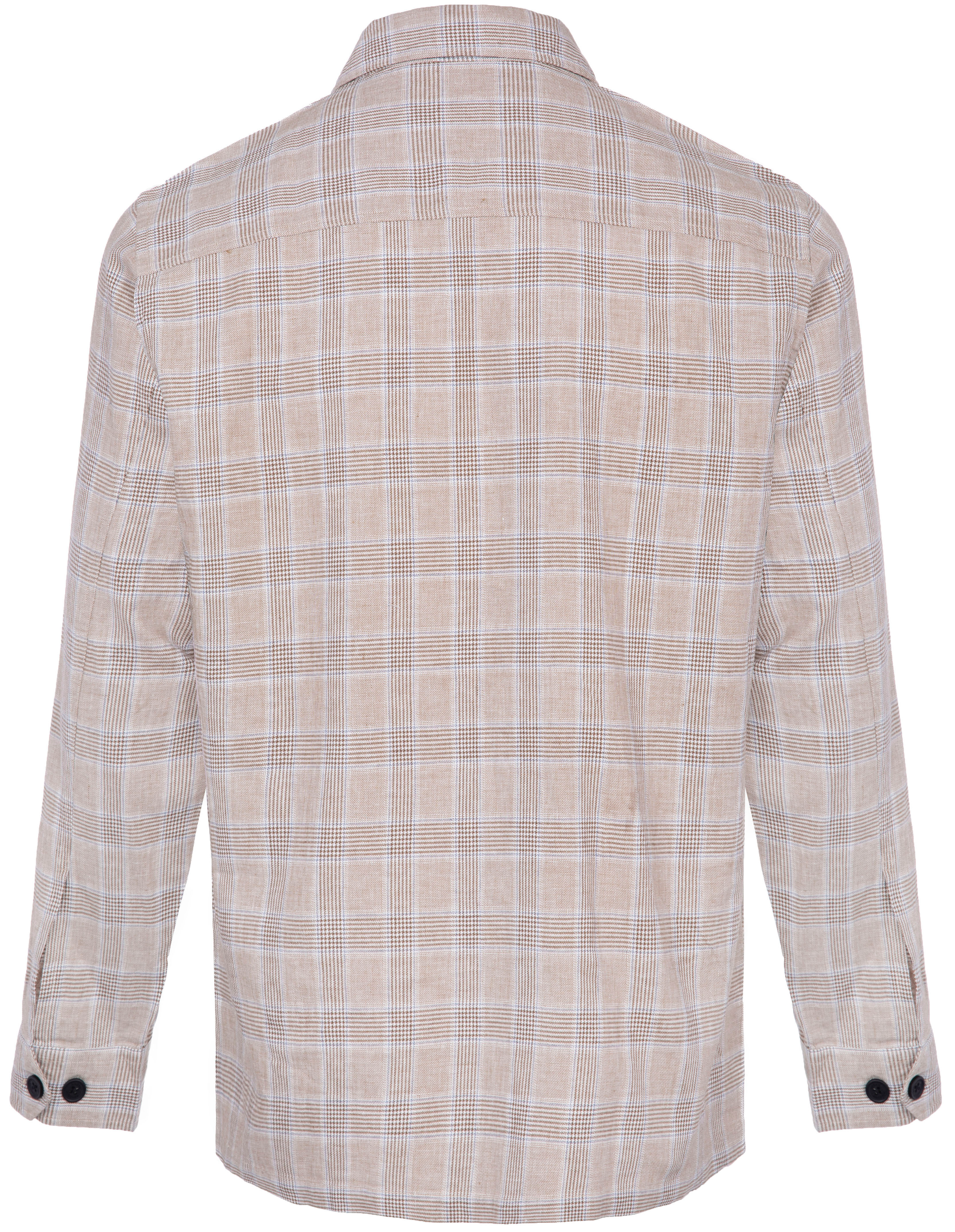 Urban Pioneers Male Ciro Overshirt OVERSHIRT SAND CHECK