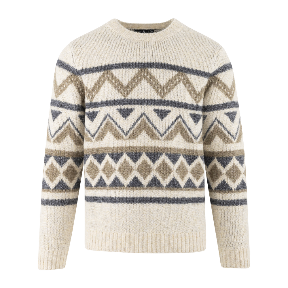 Urban Pioneers Male Clarence Sweater SWEATER CREAM MULTI