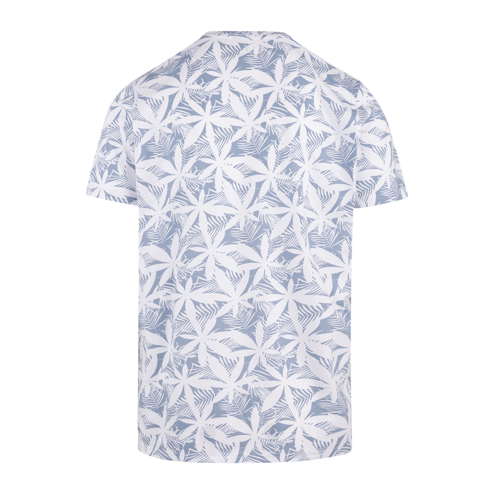 Urban Pioneers Male Clyde Tee T-SHIRT DUSTY BLUE AOP